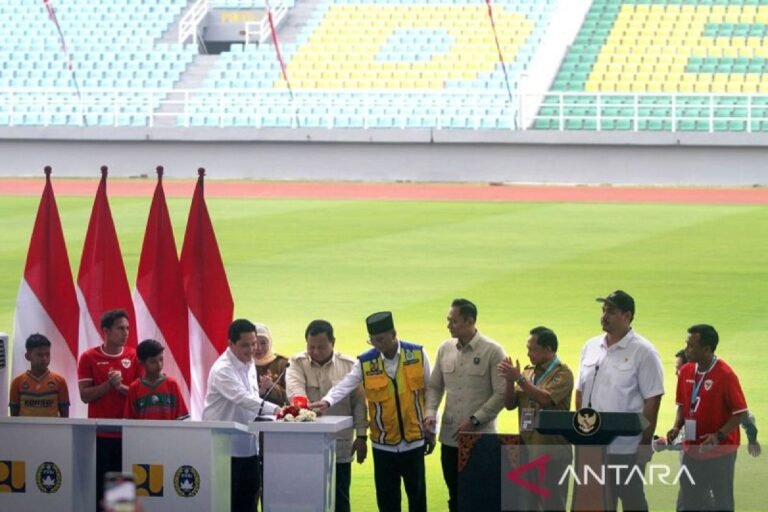 Prabowo Ajak Kolaborasi Antara Klub dan Sektor Swasta Setelah Peresmian 17 Stadion