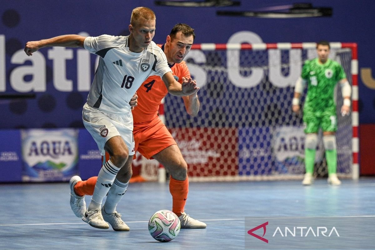 Latvia Kalahkan Belanda 3-2 dalam Laga Pembuka Futsal Four Nations